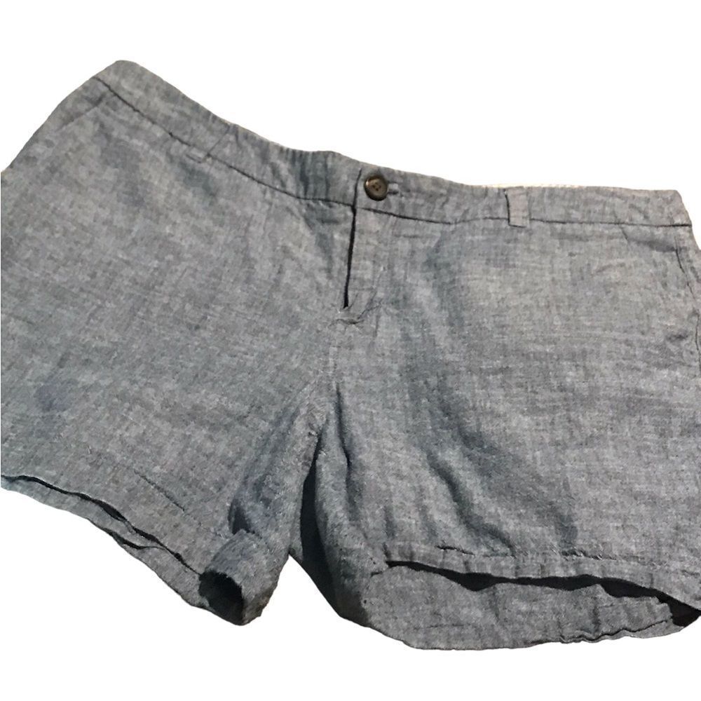 Merona size 10 denim colored shorts excellent condition see pics